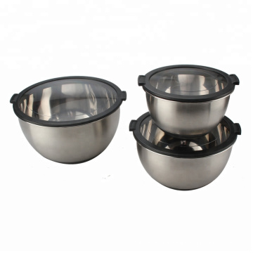 Stainless Steel Bowl For Salad Prepare Dishwasher Safe